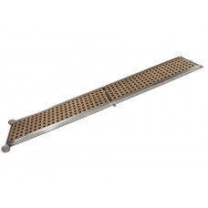 STAINLESS STEEL AND GRATING FOLDING GANGWAY