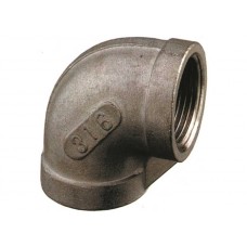 STAINLESS STEEL ELBOW 90° F-F