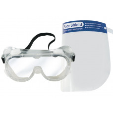NP PROTECTIVE GLASSES AND FACE SHIELD